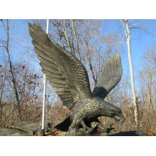 Garden decoration bronze animal craft metal eagle statue